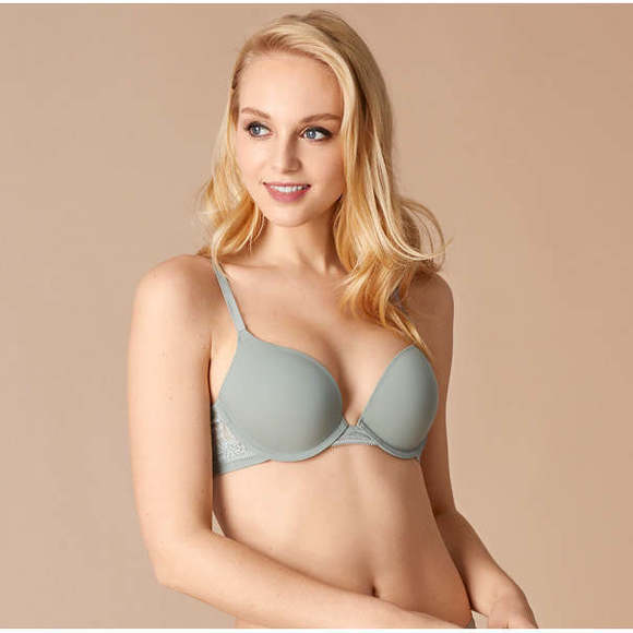 On Gossamer Sleek Micro Push-up Bra, Size 36B - Picture 4 of 4